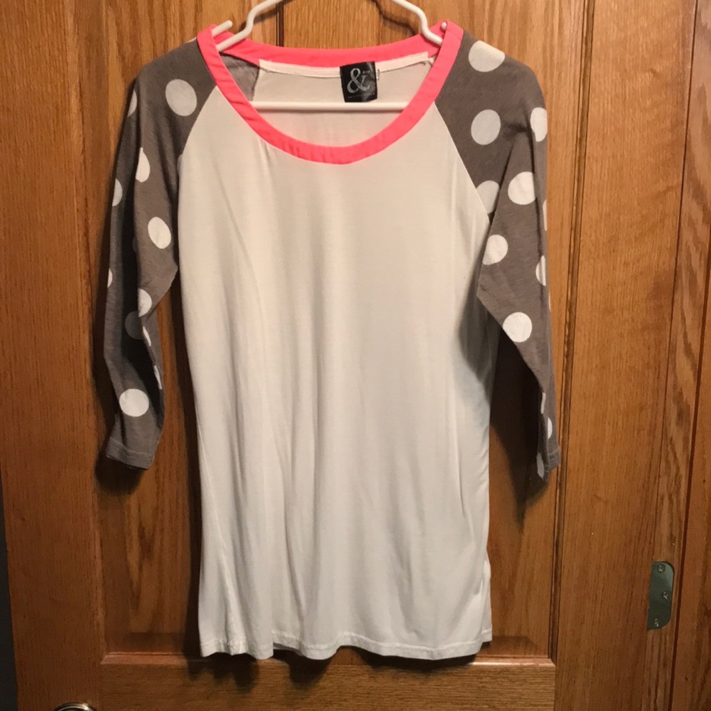 Ampersand Ave women’s baseball tee